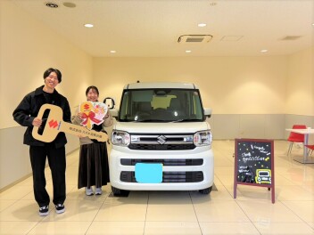 スペーシ納車しました！